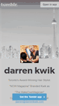 Mobile Screenshot of darrenkwik.com