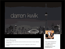 Tablet Screenshot of darrenkwik.com
